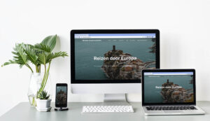 De website van Reizen-door-europa.nl